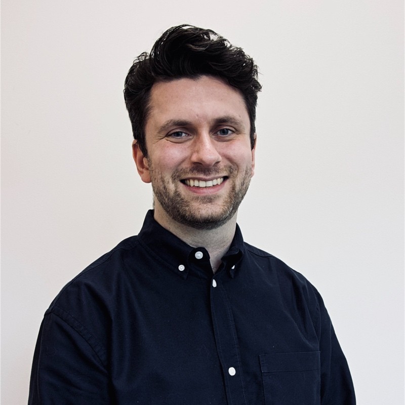 A headshot of Jamie Hodsdon