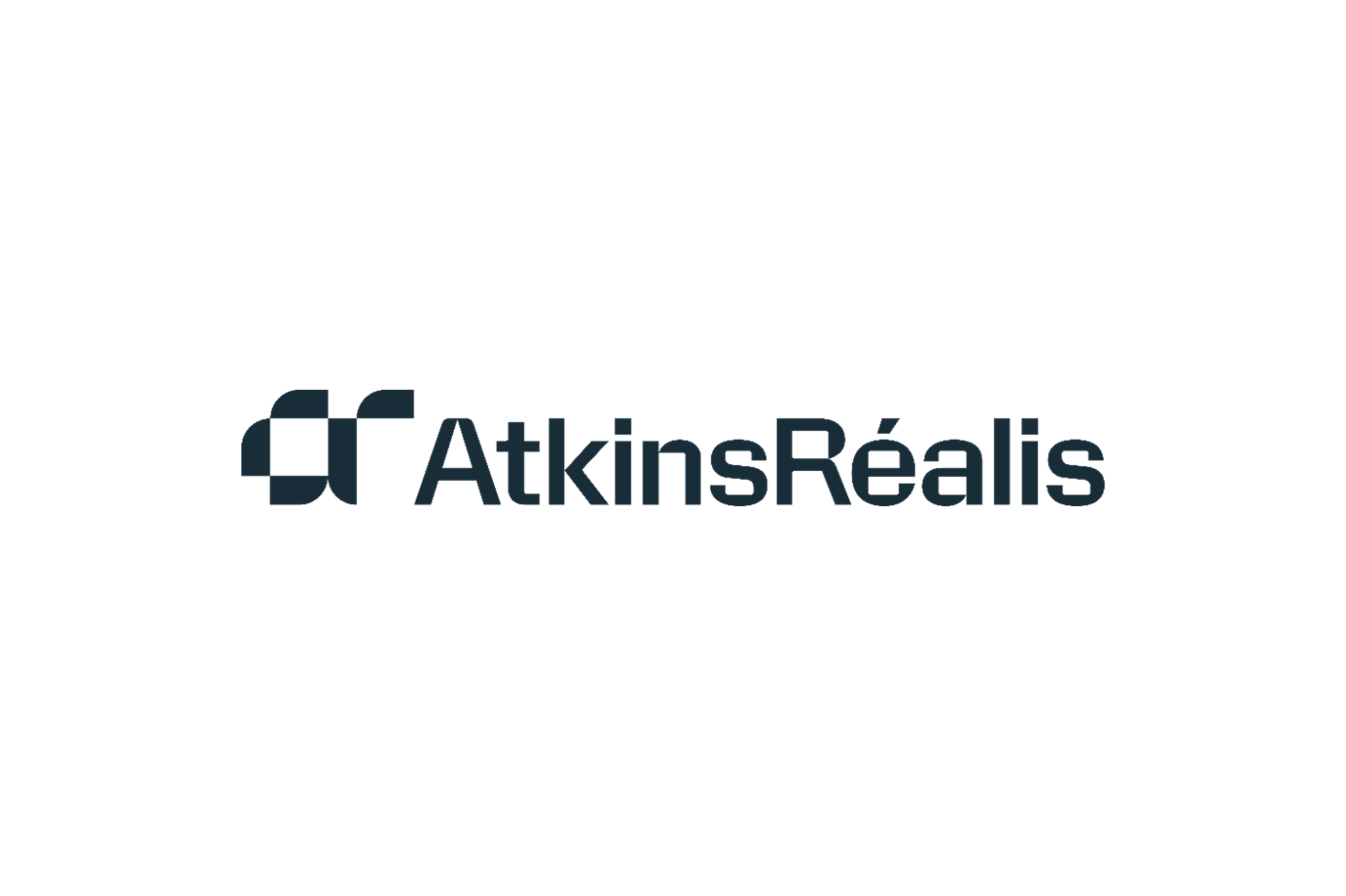 The logo of AtkinsRealis